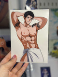 Boy w towel